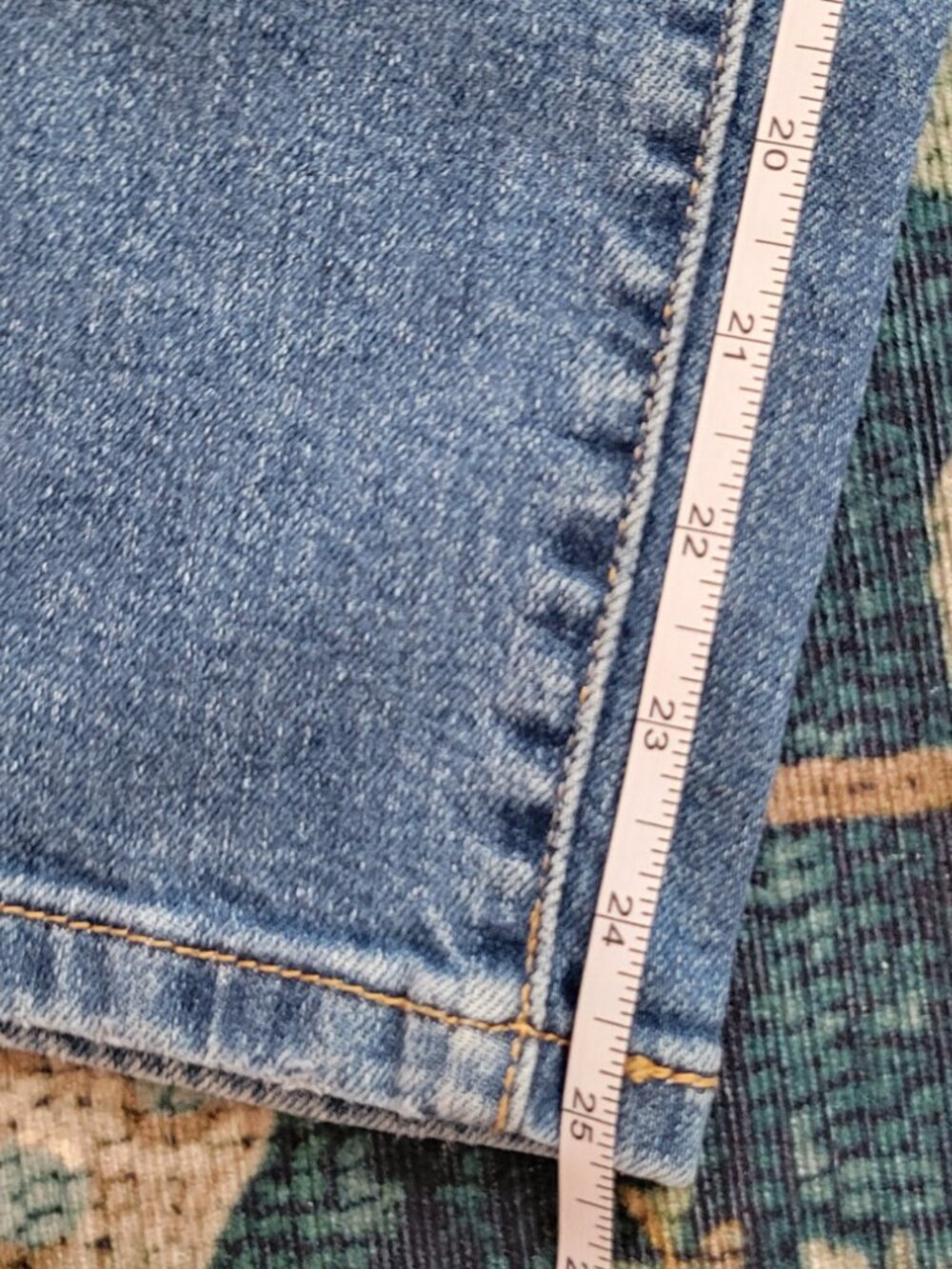 Levi's Ribcage Straight Ankle Jeans Medium Wash Size 29 - Picture 5 of 6